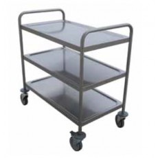 Service trolley 3 shelves 100 x 59.5 x 97.5 cm