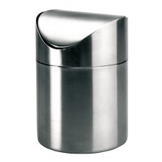 18/10 Trash de table en acier inoxydable