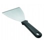 Griddle spatula stainless steel handle solid