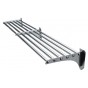 Tube wall shelf
