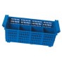 Basket covered dishwasher