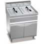 Freidora Gas 15 + 15 L. con Mueble y Puertas