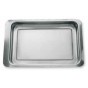 Tray warming covers stainless steel.