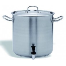 Pot with tap and lid 40 cm
