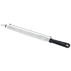Espátula Acero Inox Larga Recta 25 cm