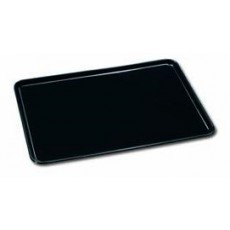 42 cm Vassoio piatto nero