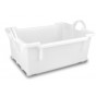 Bol empilable blanc 40 L.