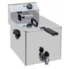 Freidora 10 L. con Grifo