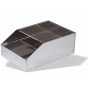 Flour stainless steel. 50 x 33 x 18 cm.