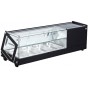 Vitrina Refrigerada con Estante Intermedio y LED