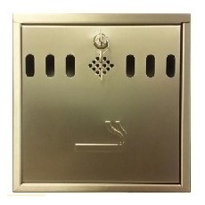 Cenicero de pared para exteriores