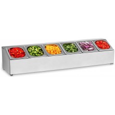 Presentador de Cubetas Gastronorm Inox.